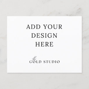 Vorlage für die Einladung von Postkarten