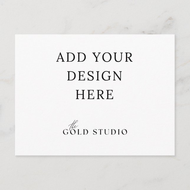 Vorlage für die Einladung von Postkarten (Vorderseite)