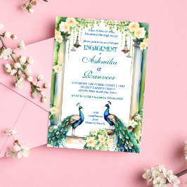 Vorlage für die indische Verlobung Peak und Jasmin