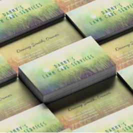 Vorlage für die Landschaftsschutzmäher für die Vis Visitenkarte