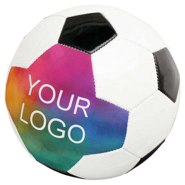 Vorlage für die Logo-Präsentation für Unternehmen Fußball (Dreiviertel)