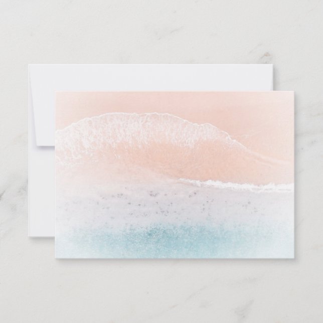 Vorlage für die Meeresnaturbelassenheit am Strand (Vorderseite)