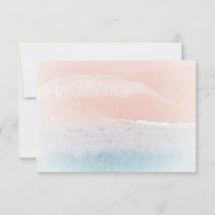 Vorlage für die Meeresnaturbelassenheit am Strand