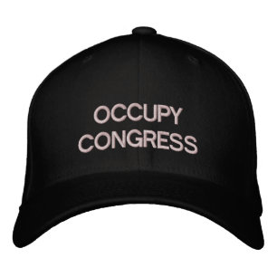 Vorlage für die Occupy Congress Cap Bestickte Kappe