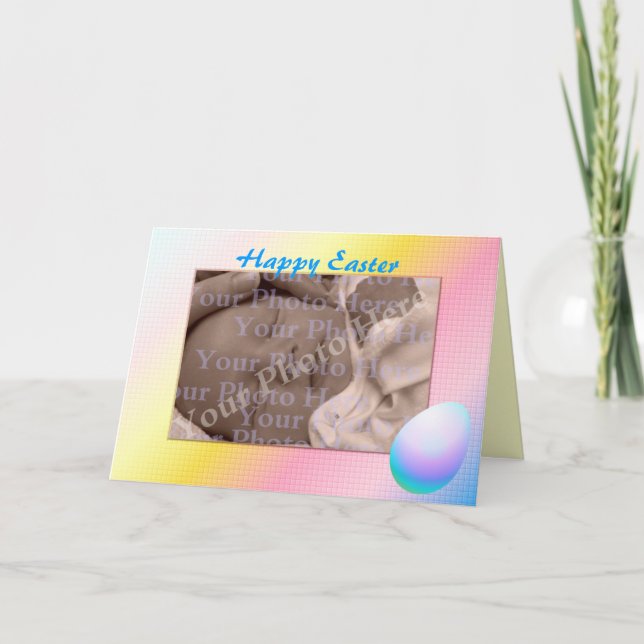 Vorlage für die Osterkarte (Vorderseite)