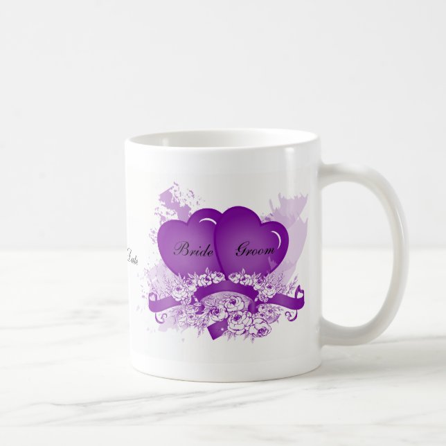 Vorlage für die personalisierte Bridal-Tasse Kaffeetasse (Rechts)