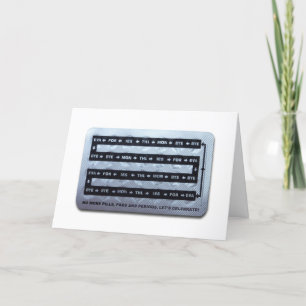 Vorlage für die PPP-Hysterektomie-Grußkarte nicht