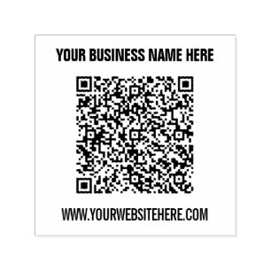Vorlage für die QR-Briefmarke auf der Website Ihre Permastempel