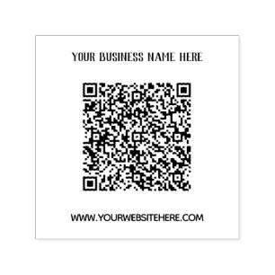 Vorlage für die QR-Briefmarke auf der Website Ihre Permastempel