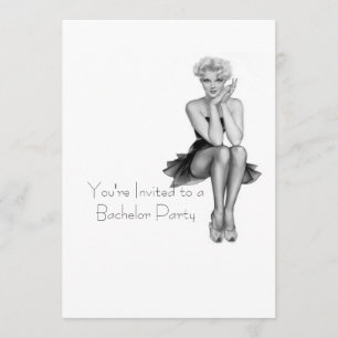 Vorlage für die Retro-Bachelor-Partei