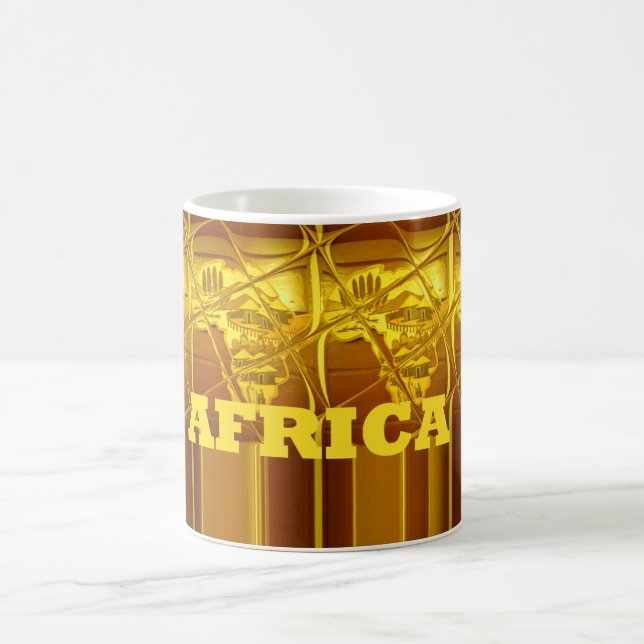 Vorlage für die Tasse Afrika-Kenia (Mittel)