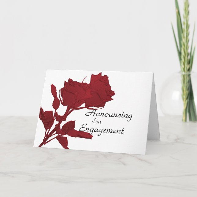 Vorlage für die Verlobung (Vorderseite)