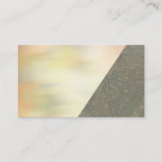 Vorlage für die Vintage Visitenkarte (Vorderseite)