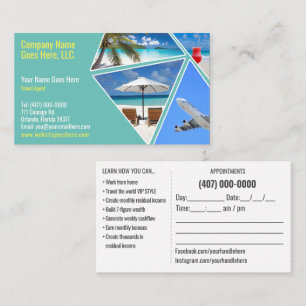 Vorlage für die Visitenkarte des Agenten