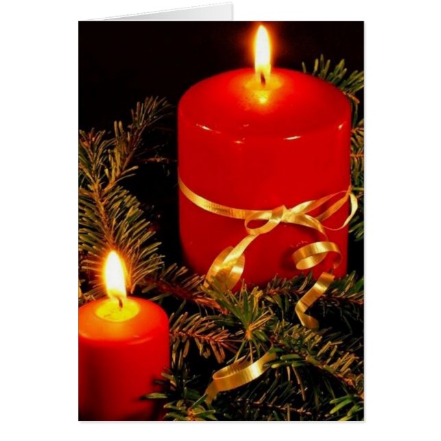 Vorlage für die Weihnachtskarte des Designers (Vorne)