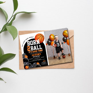 Vorlage für die zweite Basketball-Geburtstagsfeier