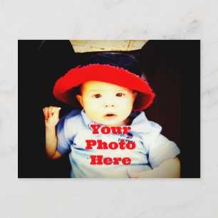 Vorlage für eigene Foto-Geschenke erstellen Postkarte