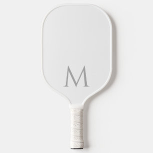 Vorlage für ein Monogramm Elegantes Design auf dop Pickleball Schläger