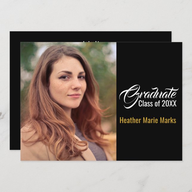 Vorlage für Eleganter Abschluss für benutzerdefini (Vorne/Hinten)