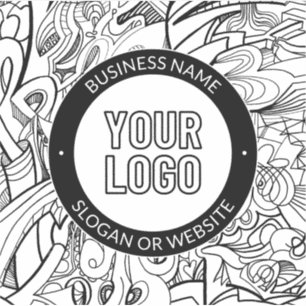 Vorlage für Firmenlogo oder Design und Bearbeitung Aufkleber