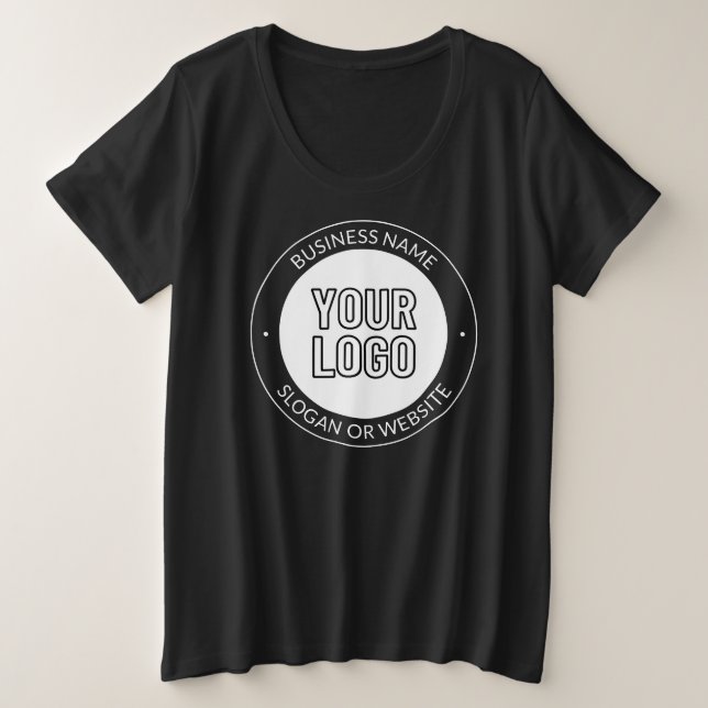Vorlage für Firmenlogo oder Design und Bearbeitung Große Größe T-Shirt (Design vorne)