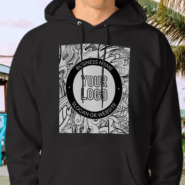 Vorlage für Firmenlogo oder Design und Bearbeitung Hoodie (Von Creator hochgeladen)