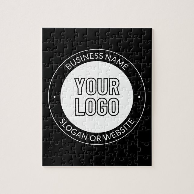 Vorlage für Firmenlogo oder Design und Bearbeitung Puzzle (Vertikal)