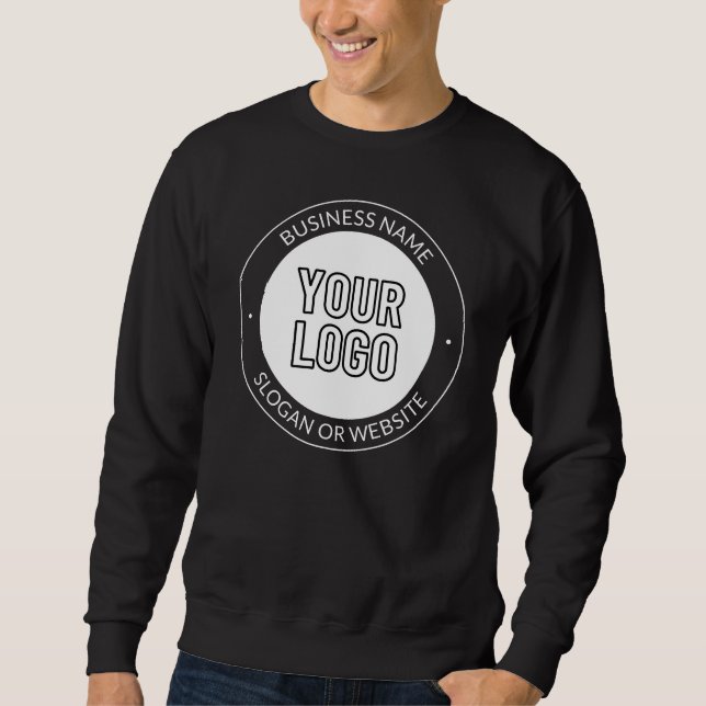 Vorlage für Firmenlogo oder Design und Bearbeitung Sweatshirt (Vorderseite)