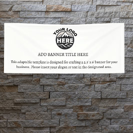 Vorlage für Firmenlogos Banner