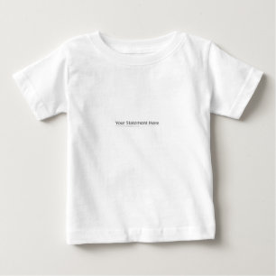 Vorlage für Fit Square Ihren Text hier, Weiße Tr Baby T-shirt