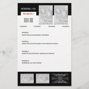 Vorlage für Flyer - Erstellen Sie Ihre eigenen 5.5