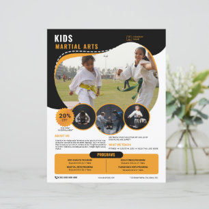 Vorlage für Flyer für Kinder-Märtyrer-Kunst