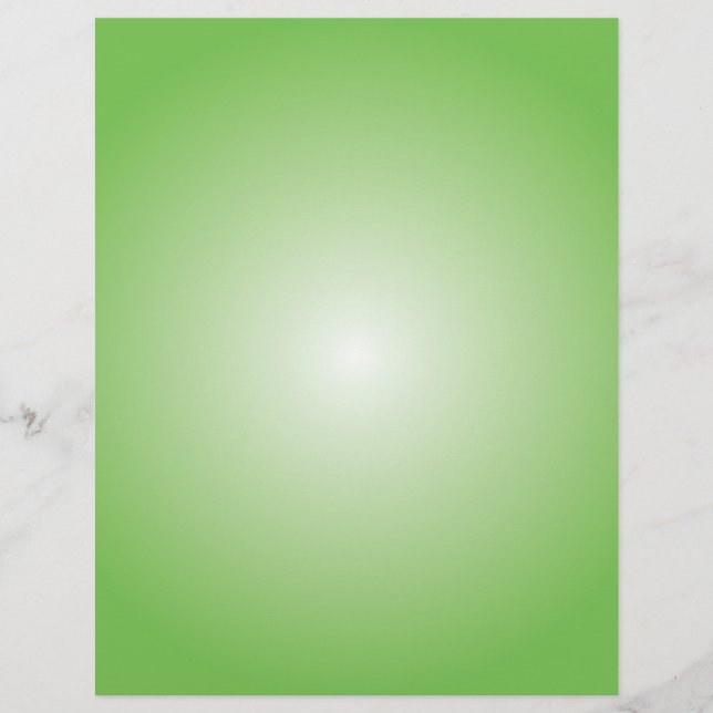 Vorlage für Flyer: Radialstrahl: grün Flyer (Vorne)