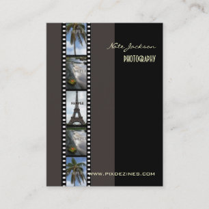 Vorlage für Fotos von Fotografen Visitenkarte