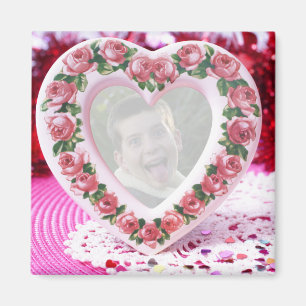 Vorlage für Herzrahmen Magnet