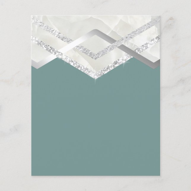 Vorlage für Hübsche Girl-Events oder Geschäftsproj Flyer (Vorne)