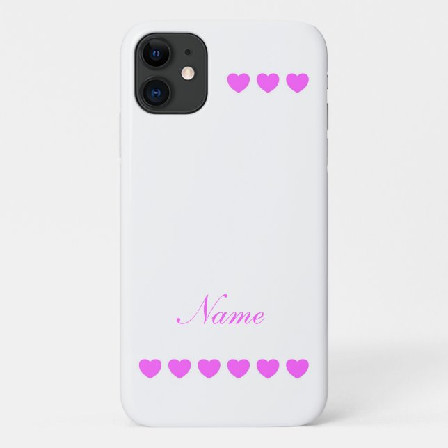 Vorlage für individuelle Name Case-Mate iPhone Hülle (Rückseite)
