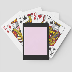 Vorlage für Karten mit schwarzem Poker Spielkarten