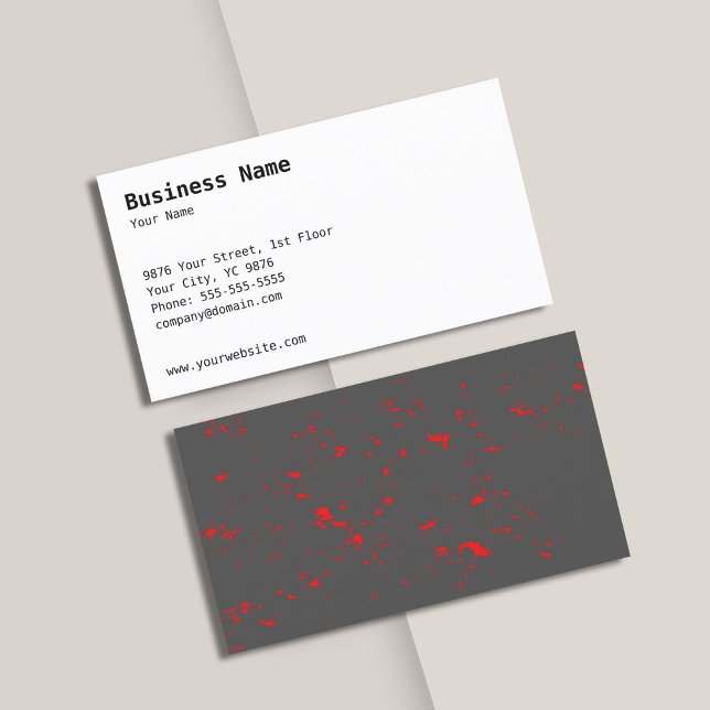 Vorlage für klassische Visitenkarten mit trendigem Visitenkarte (Von Creator hochgeladen)