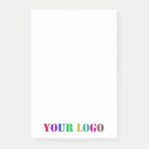 Vorlage für kundenspezifische Firmenlogos nach dem Post-it Klebezettel