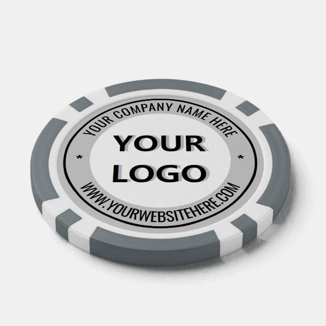 Vorlage für kundenspezifische Firmenlogos und Poke Pokerchips (Einzeln)