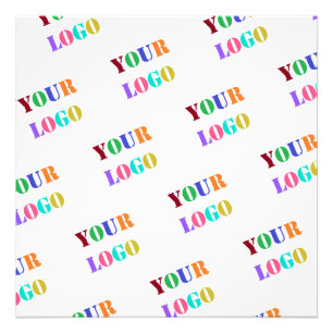 Vorlage für kundenspezifische Werbeplakate Fotodruck