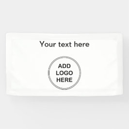 Vorlage für Logo-Banner für kleine Unternehmen Banner