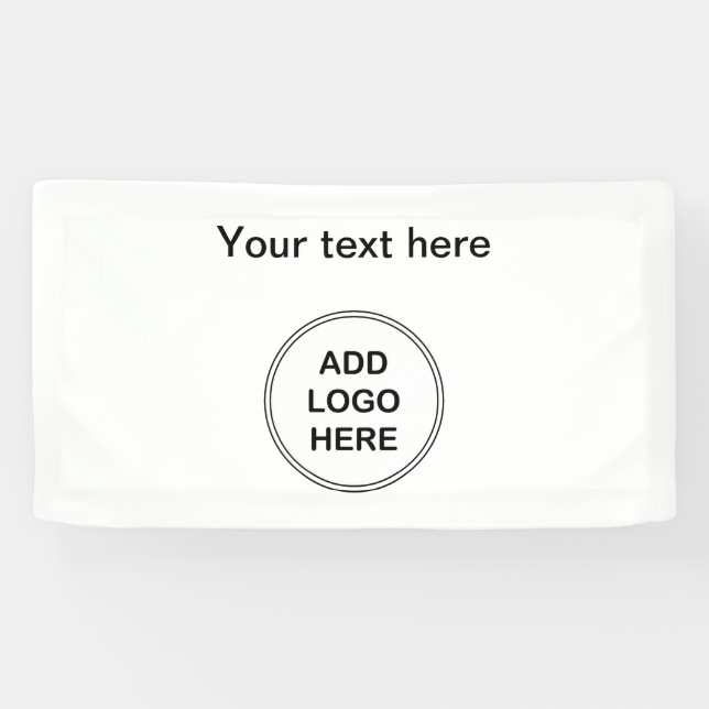 Vorlage für Logo-Banner für kleine Unternehmen Banner (Horizontal)