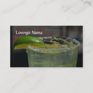 Vorlage für Lounge oder Restaurant Business Card Visitenkarte