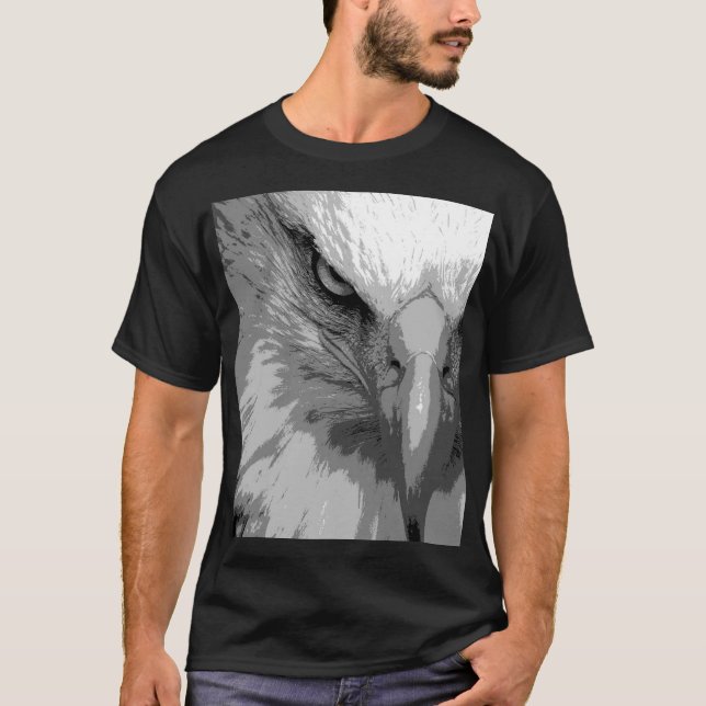 Vorlage für männliche Schwarze T - Shirt (Vorderseite)