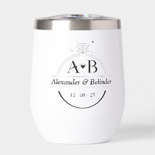 Vorlage für Minimalistische Diamantring