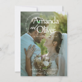 Vorlage für Minimalistische Save the Date Einladun