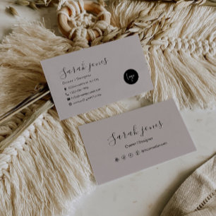 Vorlage für Minimalistische Visitenkarten bearbeit Visitenkarte