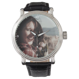 Vorlage für Minimalistischen Personalisierten Name Armbanduhr